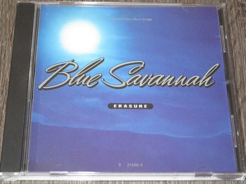 Erasure Blue Savannah/runaround On The Underground Cd Single