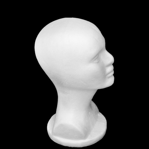 Imagem 6 de 7 de Esferovite Masculino Peruca Cabeça Manequim Manequim Cabelo