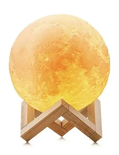 comprar Lampara Luna Led Control Remoto 16 Colores Regulable Usb 