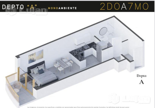 Av Alberdi 5500 Emprendimiento Pozo, 2 Amb. - Mataderos