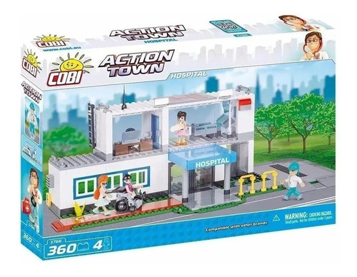 Cobi Hospital De  360 Piezas Armar Jugar Original