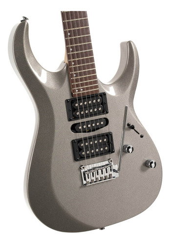 Guitarra Electrica Cort X200 Sv Serie X Plata Brillante