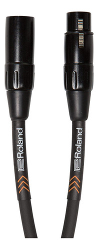 Cable Roland Serie Black Micrófono Baja Impedancia Xlr Macho