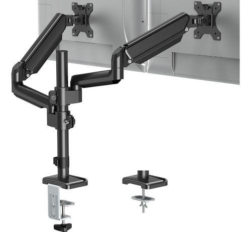 Ergofocus Soporte De Monitor Doble Para Pantalla De Computad