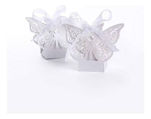 Caja De Caramelos Con Forma De Mariposa, 100 Unidades, Decor