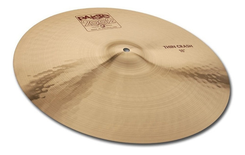 Imagen 1 de 1 de Paiste 2002 Tc-18 Thin Crash 18 Platillo Para Bateria
