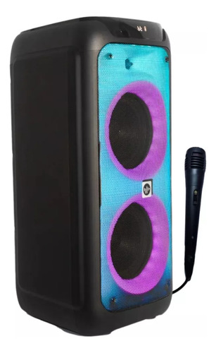 Parlante Portátil Stromberg Tone-2 80w Rms Micrófono Luces