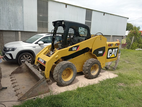 Minicargadora Caterpillar 246c Con 3200 Horas