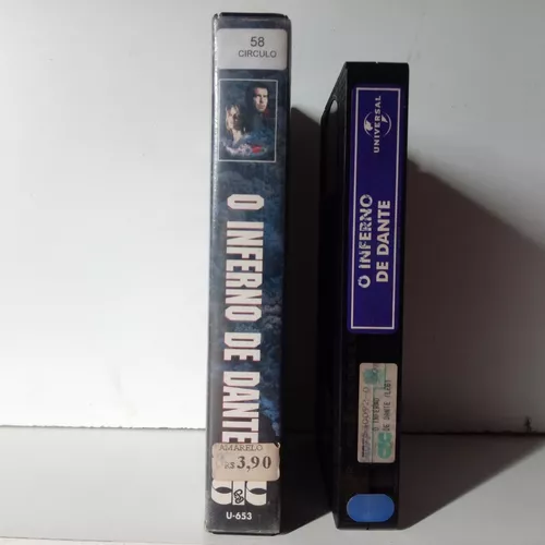 Fita Vhs Filme O Inferno De Dante leg/fv179