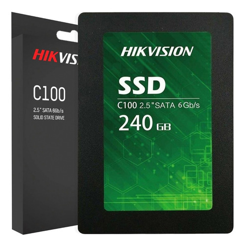 Imagen 3 de 10 de Disco Solido 240gb Interno Hikvision C100 Ssd 240g Note Pc