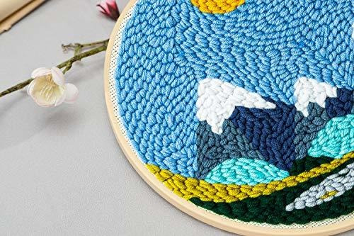 Latch Hook Kits Diy Punch Needle Kit Embroidery Craft