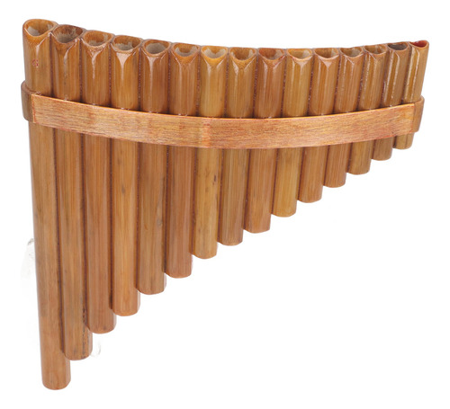 Flauta Profesional Pan Pipe Musical Panpipe 15 Tubos Con Lla