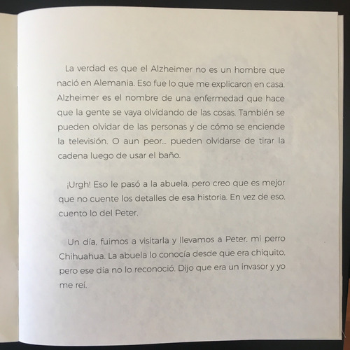 Libro A La Abuela La Agarró El Alemán, Fernanda Chazan