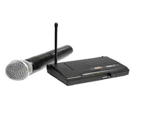 Microfone De Mão Jwl S/ Fio Uhf U8017 P10 - Profissional