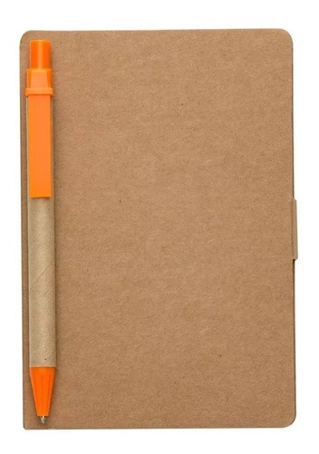 Kit 13 Unid Bloco De Anotações Ecológico Com Caneta