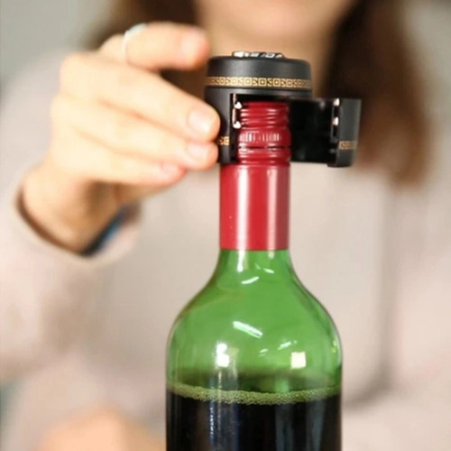 Candado Para Botellas De Vino Q, Que Mantiene El Vino Fresco