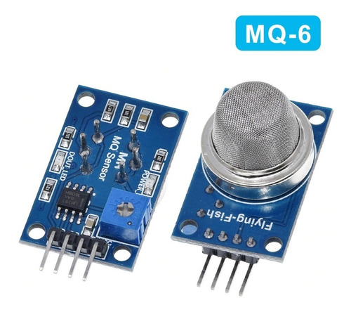 Sensor Gas Mq6 Mq-6 Calidad Aire Sno2 Combustible Arduino