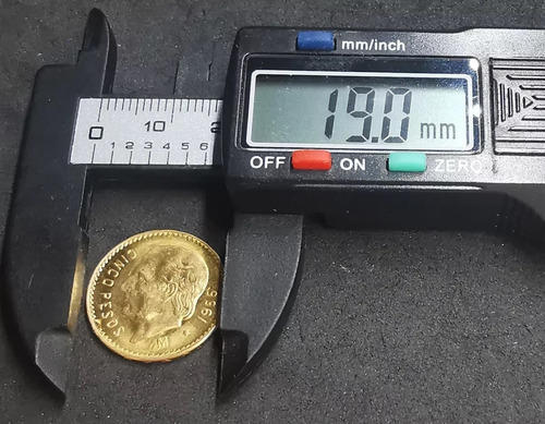 Moneda De Oro 5 Pesos
