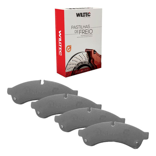 Kit Pastilha Freio Cityclass 70c17 2018 A 2019 Tras Willtec