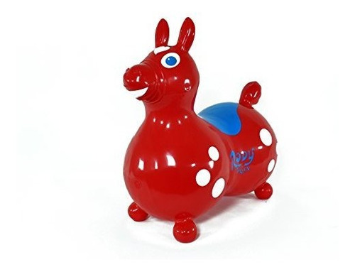 Caballo Inflable Gymnic Rody Max, Rojo