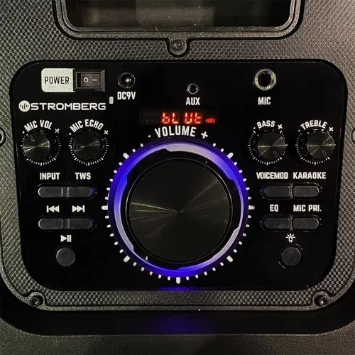 Imagen 5 de 5 de Parlante Portatil Stromberg Rad 100w Rms Luces Multiled