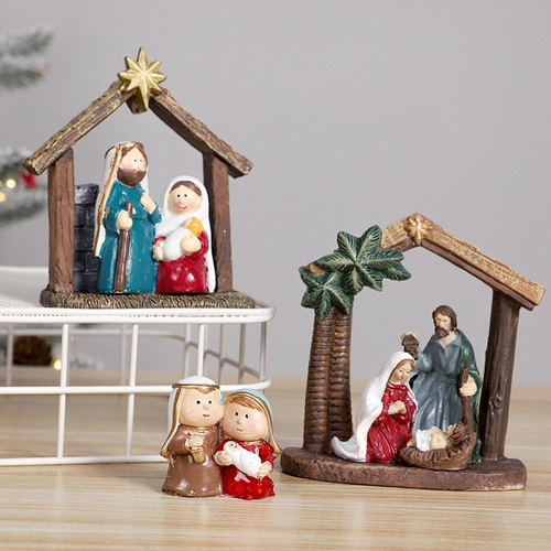 Figura De, Decoración Del Nacimiento De 4x2x4 Cm Estilo E