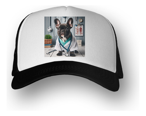 Gorra  Bulldog Frances Doctor Atencion Medico