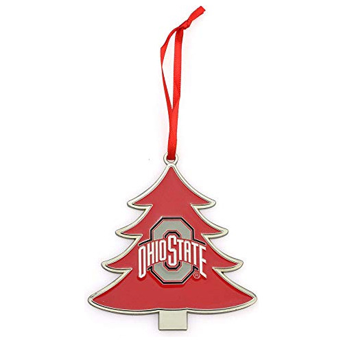 Adorno Navideño De Metal Forma De Árbol De Buckeyes D...