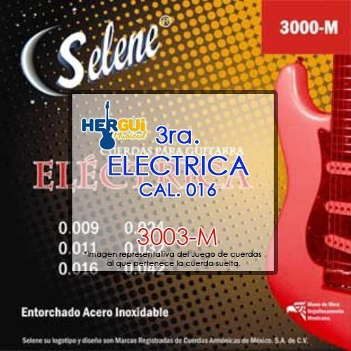 Cuerda 3ra Electrica .16 Selene 3003-m 3003-m