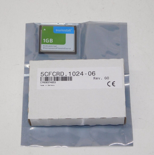 New B&r Automation 5cfcrd.1024-06 Swissbit Compact Flash Ddf