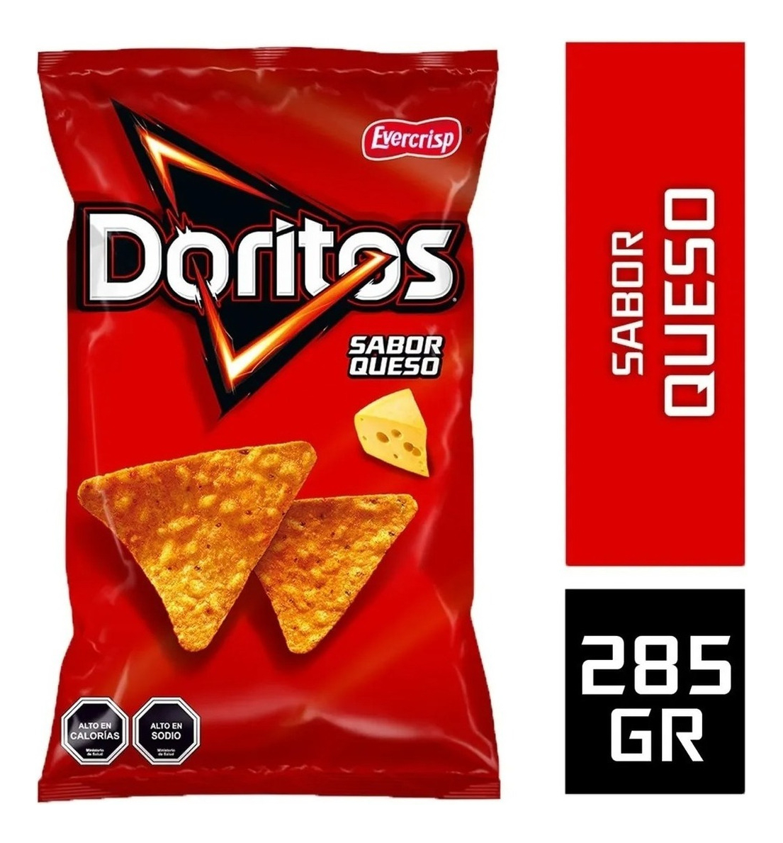 Doritos Snack Queso Bolsa De 285g