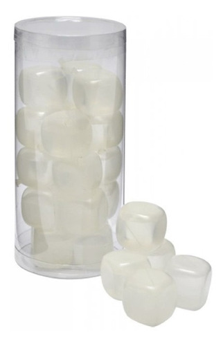 Hielo Plásticos Cubitos Reutilizable Set X 24 Refigerantes