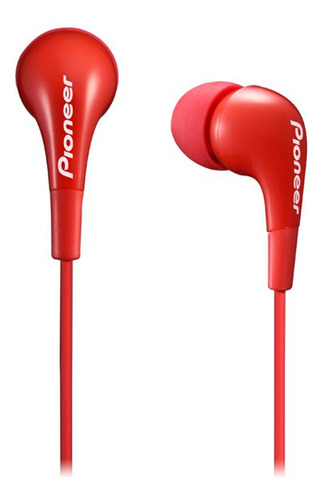 Audifonos Pioneer Rojos  secl502/r