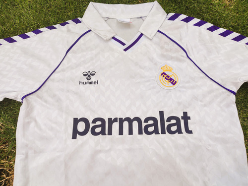 Jersey Real Madrid Retro 86 Local Blanca