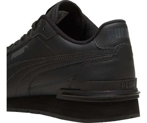 Tenis Puma St Runner V4 Leather Correr Running Negro
