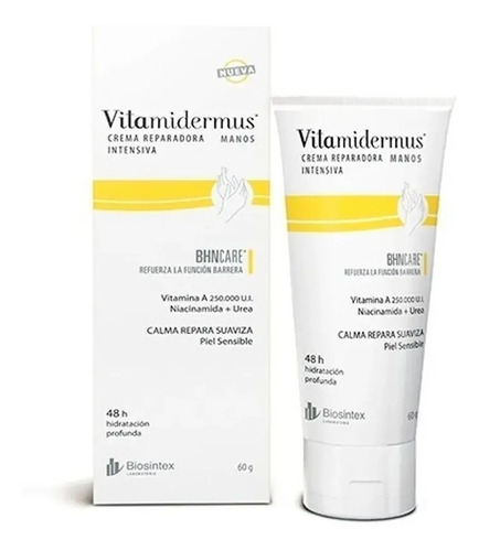 Vitamidermus Crema Para Manos Reparadora Intensiva 60gr