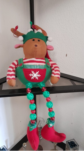 Duende De Navidad  Y Reno Navideño 