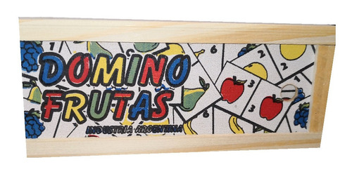 Domino Frutas De Madera Villa Crespo