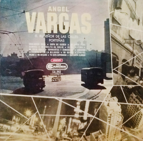 Angel Vargas - El Ruiseñor De Las Calles Porteñas 2 Lp