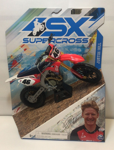 Sx Supercross Moto Escala 1.10 Suspension C/base 65700 Srj