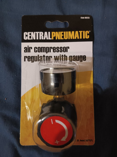 Regulador De Presión De Aire Para Compresores.1/4in.(6.4mm)