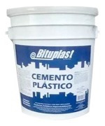 Imagen 1 de 2 de Cemento Plastico Cuñete Bituplast