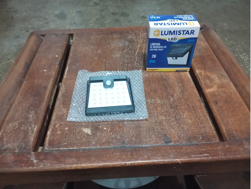 6lámparas Lumistar 2w Led Panel Solar Sensor  De Movimiento 