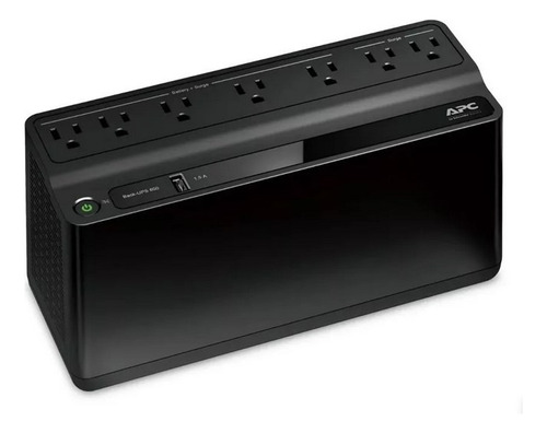 Ups Apc Be600m1-lm De 600va 330w 7 Tomas 1 Puerto Usb 120v