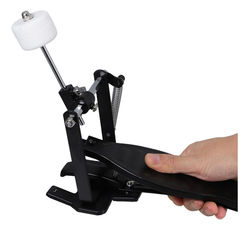 Accesorio Para Pedal De Batería, Aleación De Aluminio Negro,