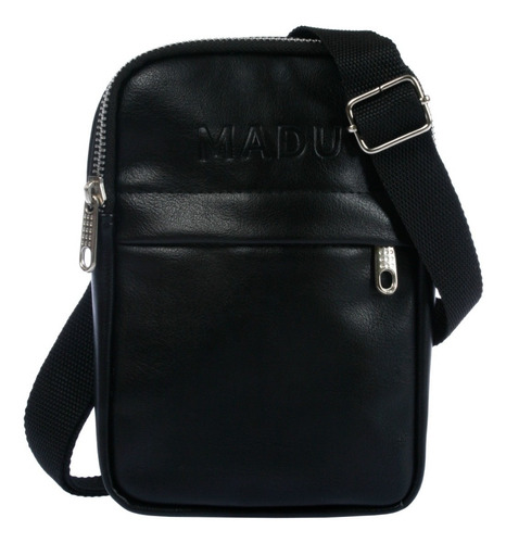 Imagen 2 de 10 de Porta Celular Unisex Bandolera Eco Cuero Chica Mini Bag Madu