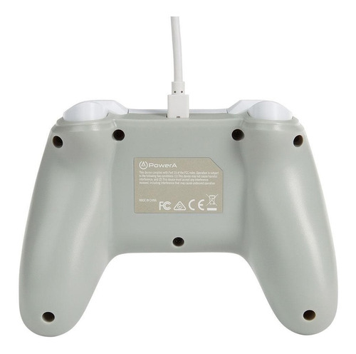 Imagen 3 de 3 de Joystick ACCO Brands PowerA Wired Controller Nintendo Switch blanco