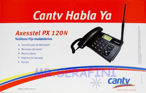 Cantv Habla Ya Axesstel Px 120n Nuevo Con Linea Activa