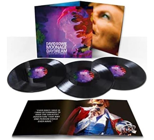 Bowie David Moonage Daydream - A Brett Morgen Film Us Lp X 3