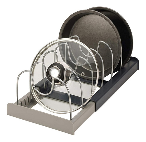 Organizador Tapas Sartenes Utensilios Cocina Extensible